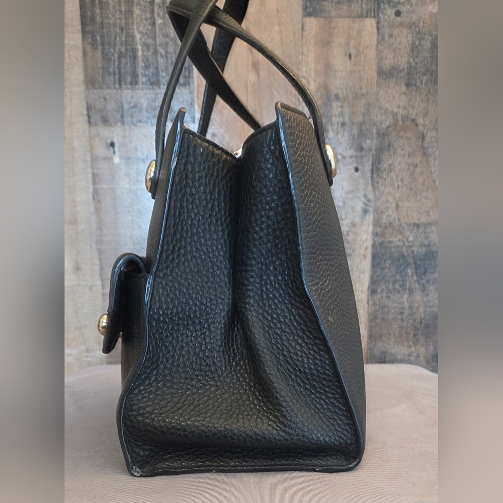 Kate Spade Black Leather Stewart Street Big Boy Tote - Picture 4 of 16